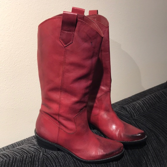 Franco Sarto Leather boots - Picture 5 of 7